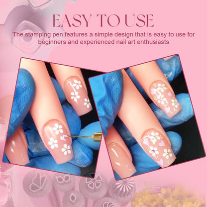 LAST DAY 40% OFF - Nail Art Stamp Pen