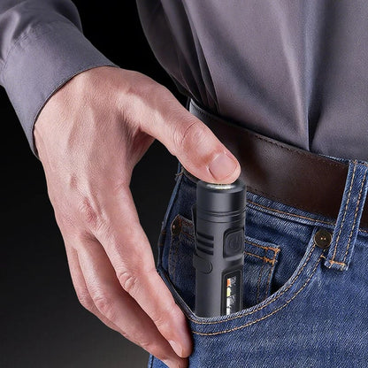 Buy 1 Get 1 Free – Ultimate Emergency Mini Flashlight with Built-In Fire Starter