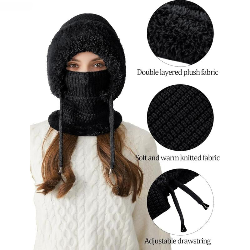 🔥Buy 1 Get 1 Free-Last Day 40%🔥3 in 1 Beanie Hat For Women
