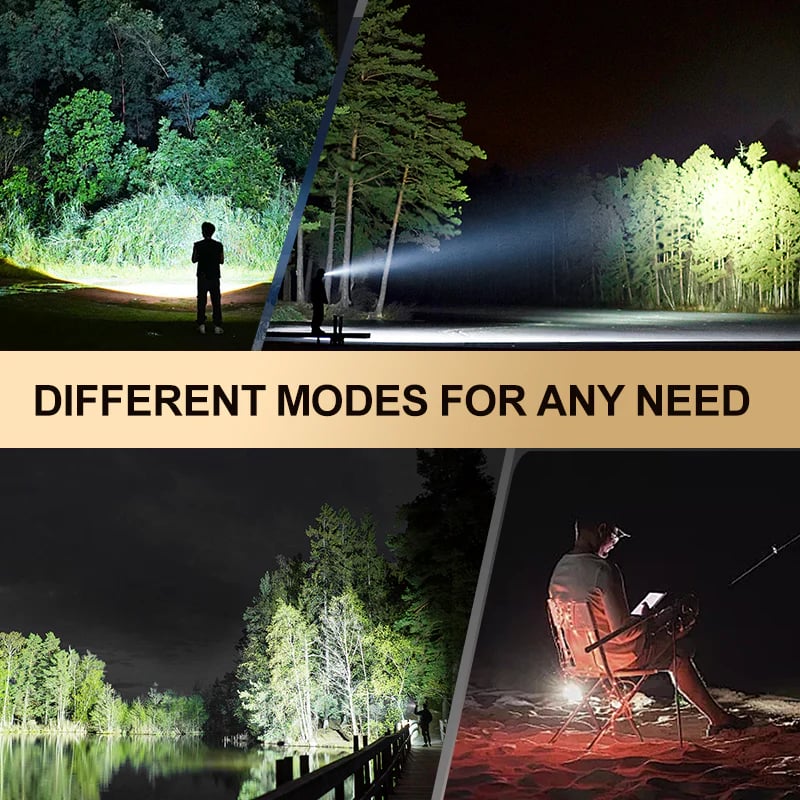 Buy 1 Get 1 Free – Ultimate Emergency Mini Flashlight with Built-In Fire Starter