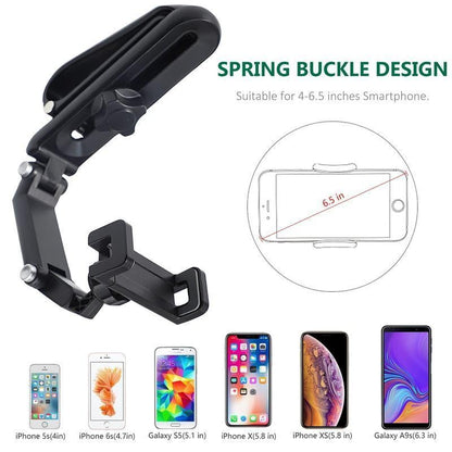 📱New 1080° Multi-function Sun Visor Universal 360 Degree Rotating Phone Holder