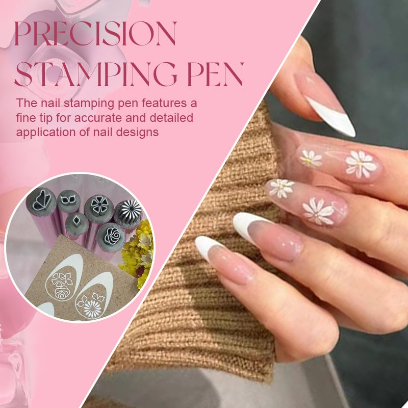 LAST DAY 40% OFF - Nail Art Stamp Pen